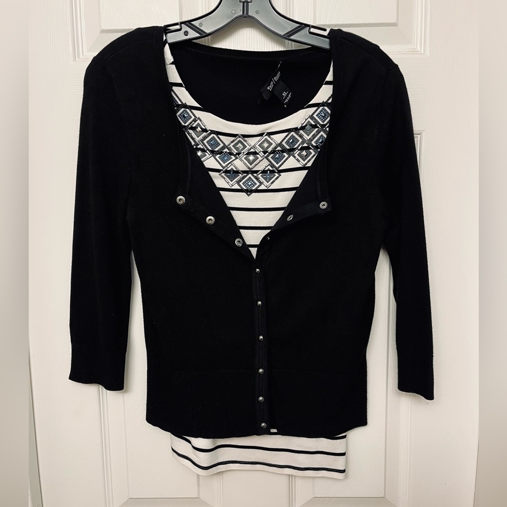 WHBM Snap-front Cardigan